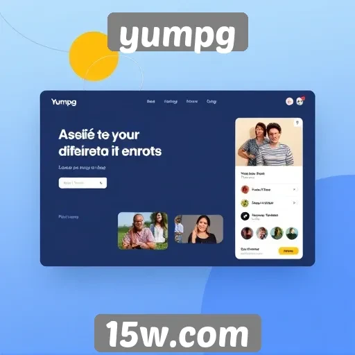 Análise da interface do usuário do site Yumpg